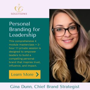 Personal branding for leadership